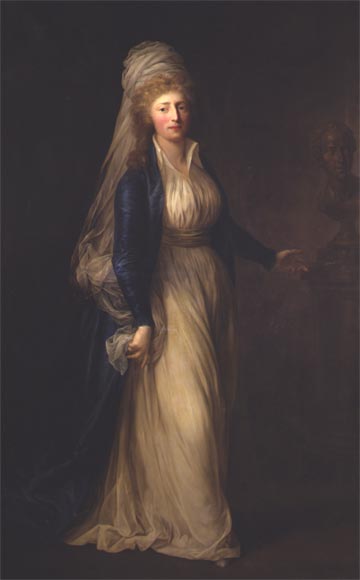 Anton  Graff Portrait of Princess Louise Augusta of Denmark